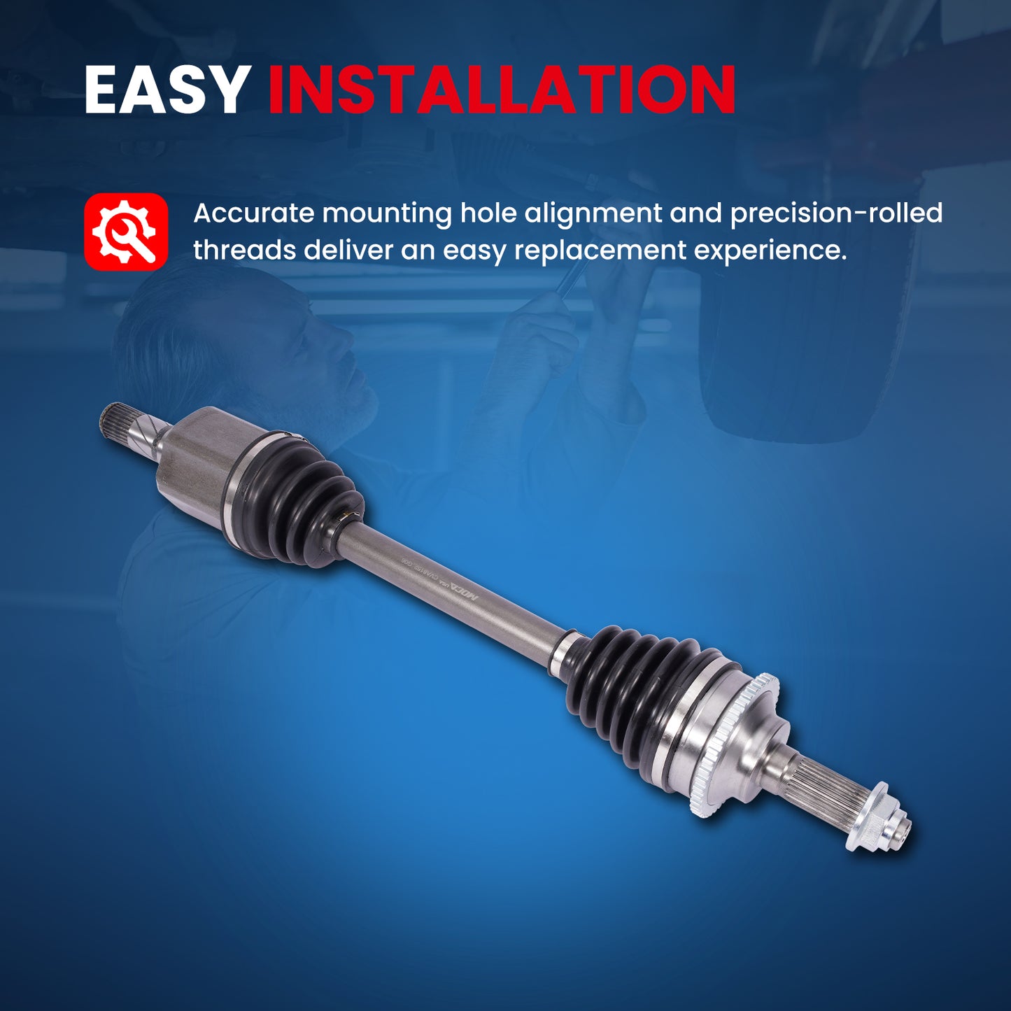 MOCA CV Axle Assembly - CVA8152K