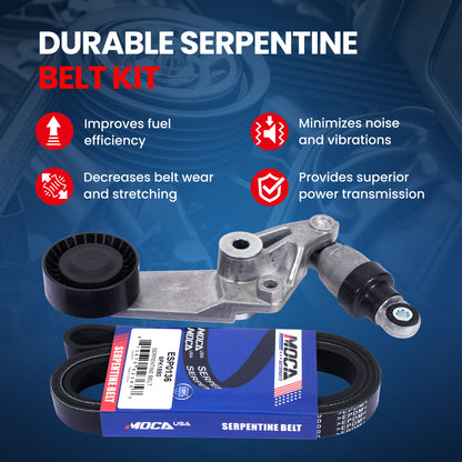 MOCA Serpentine Belt Drive Component Kit - DCK136