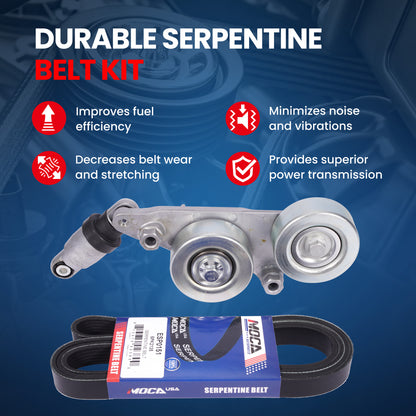 MOCA Serpentine Belt Drive Component Kit - DCK151B