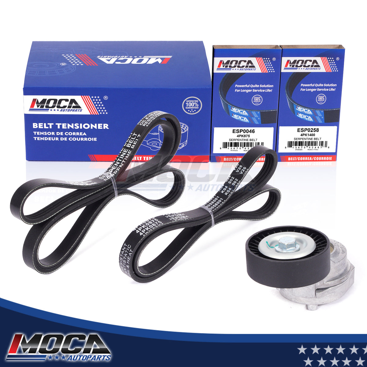 MOCA Serpentine Belt kit - DCK1711K3