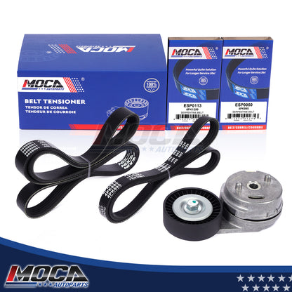 MOCA Serpentine Belt kit - DCK1712K3