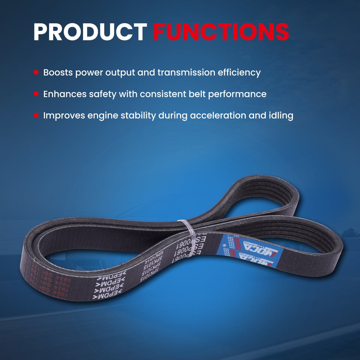 MOCA Serpentine Belt kit - DCK1714K2
