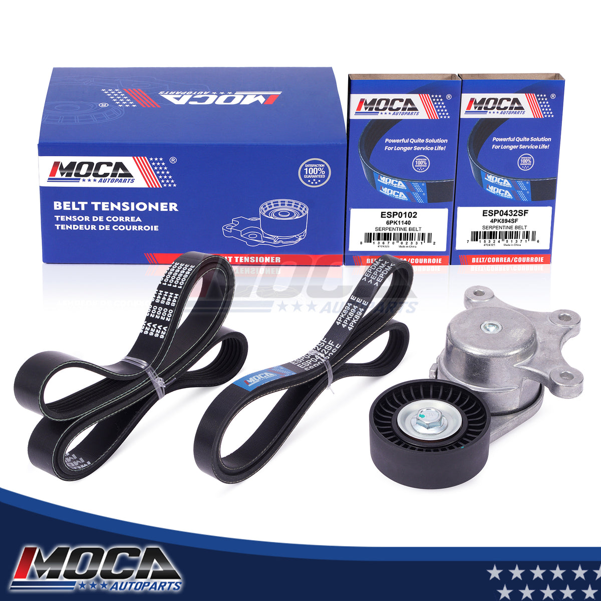 MOCA Serpentine Belt kit - DCK1720K3