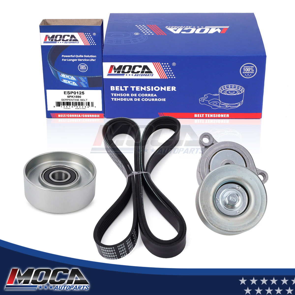 MOCA Serpentine Belt kit - DCK1732K3