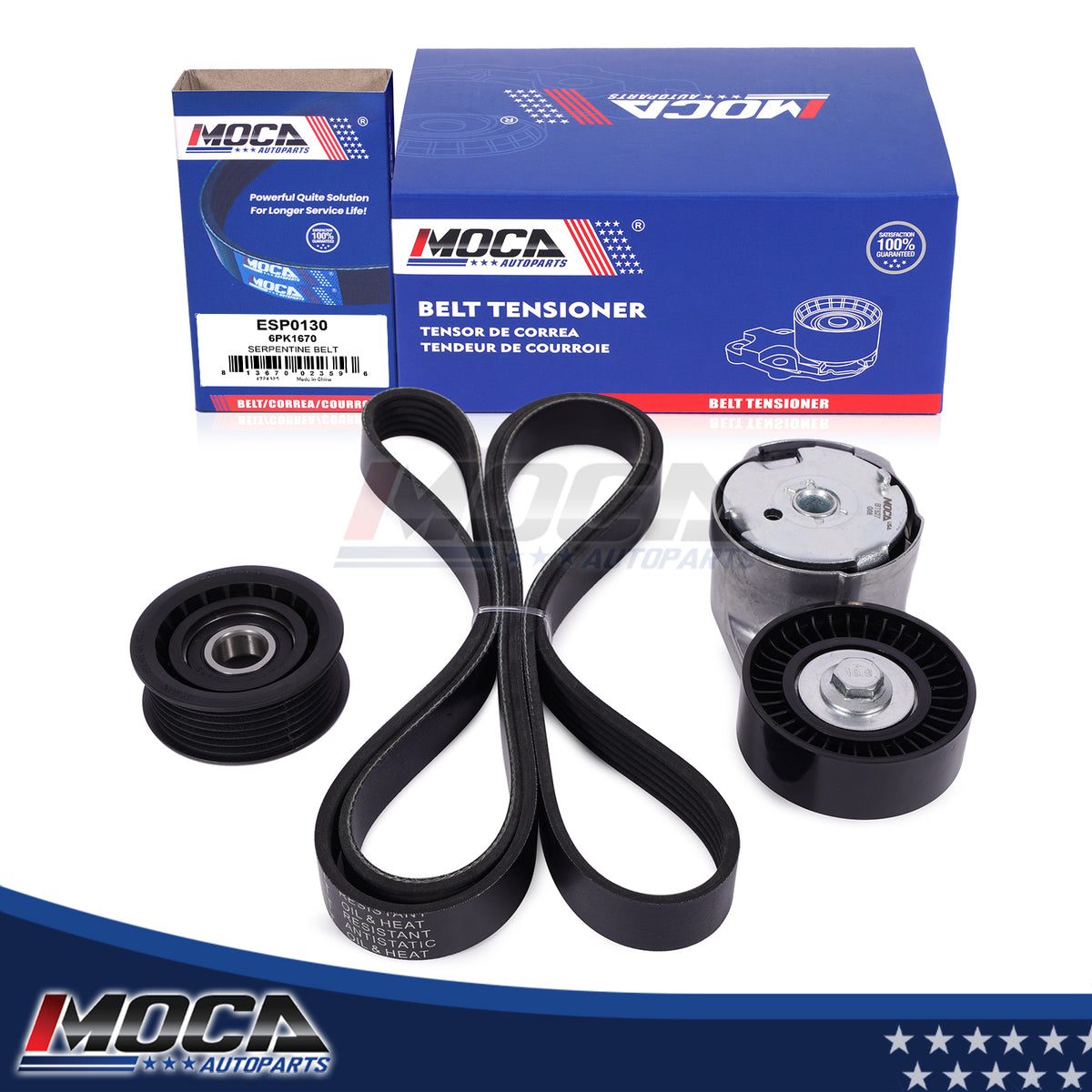 MOCA Serpentine Belt kit - DCK1738K3