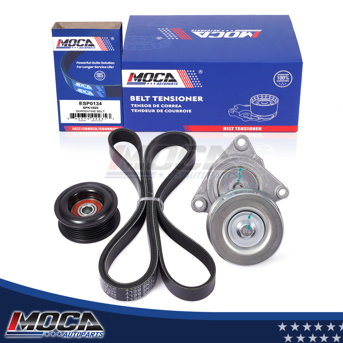 MOCA Serpentine Belt kit - DCK1742K3