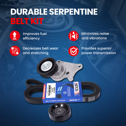 MOCA Serpentine Belt Drive Component Kit - DCK174