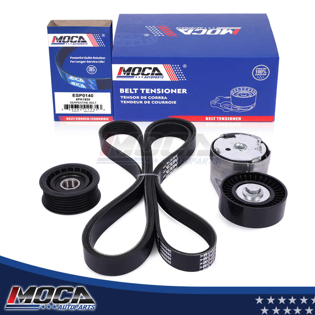 MOCA Serpentine Belt kit - DCK1755K3