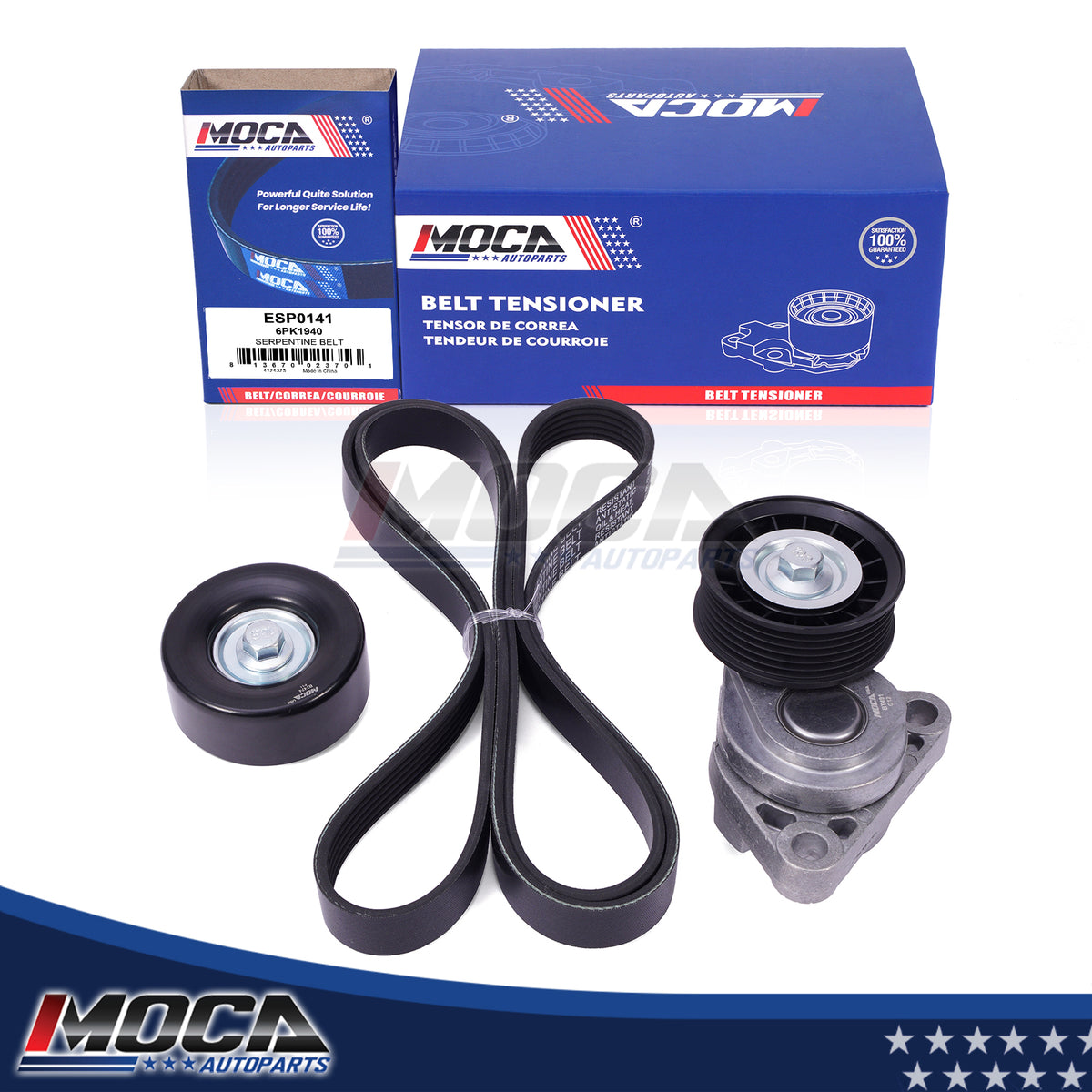 MOCA Serpentine Belt kit - DCK1757K3