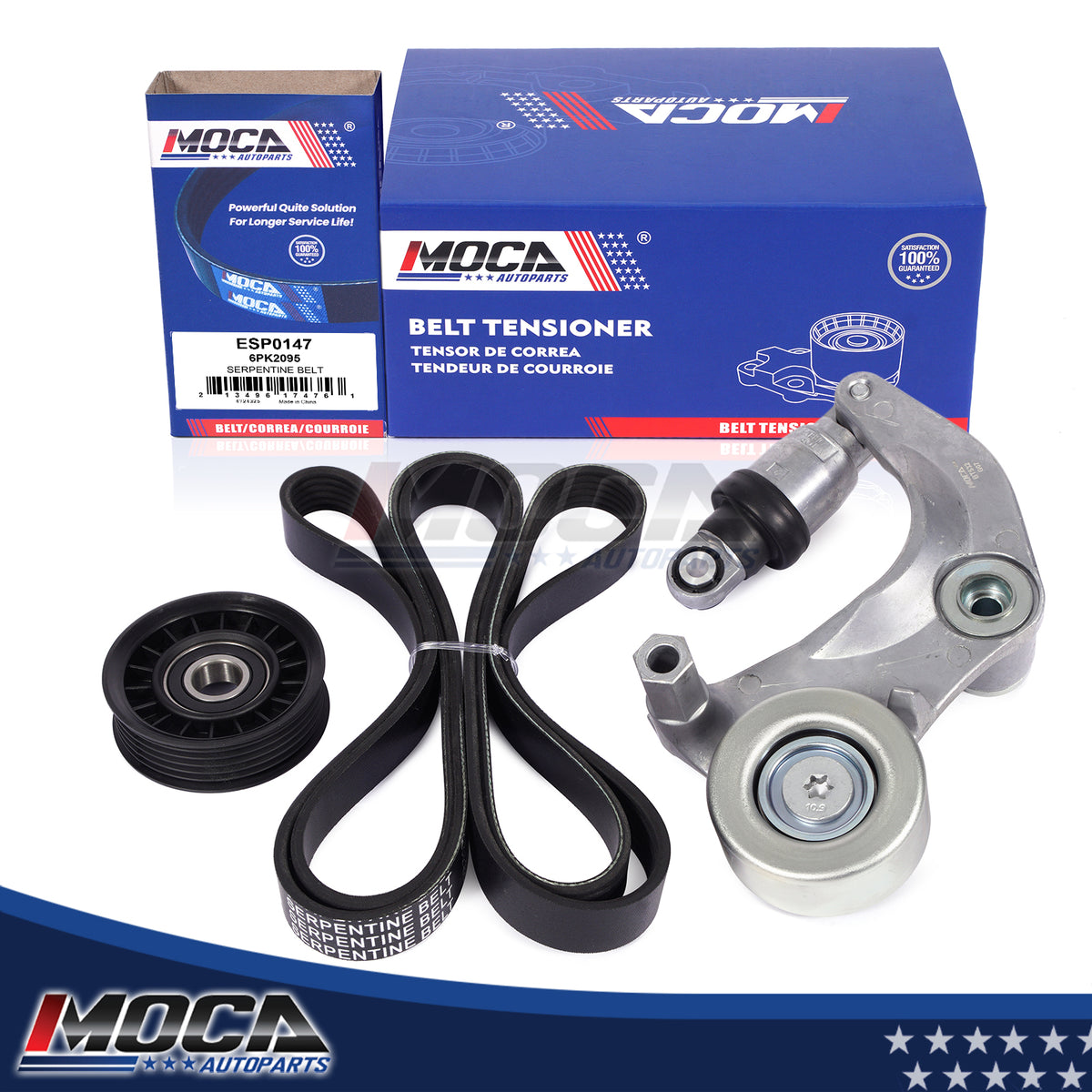 MOCA Serpentine Belt kit - DCK1770K3