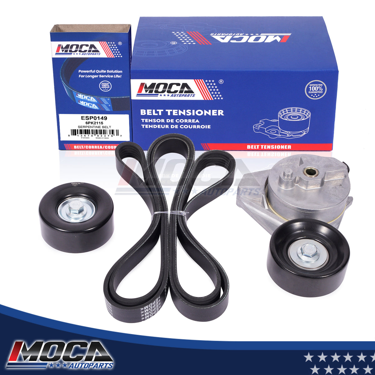 MOCA Serpentine Belt kit - DCK1772K3