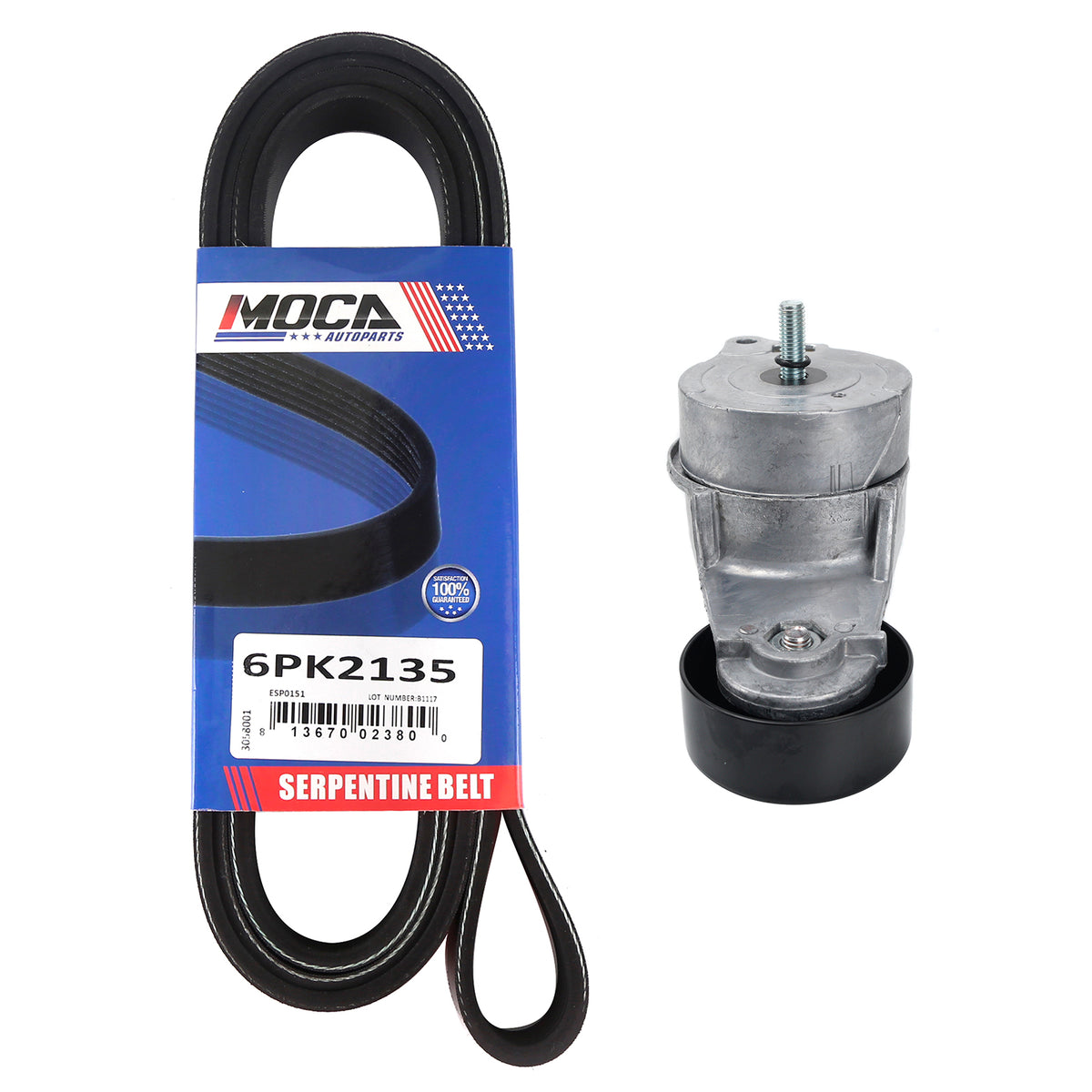 MOCA Serpentine Belt kit - DCK1779K2