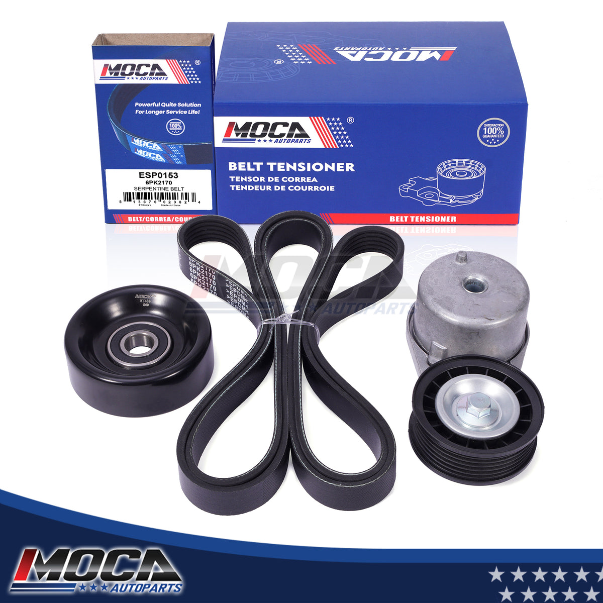 MOCA Serpentine Belt kit - DCK1783K3