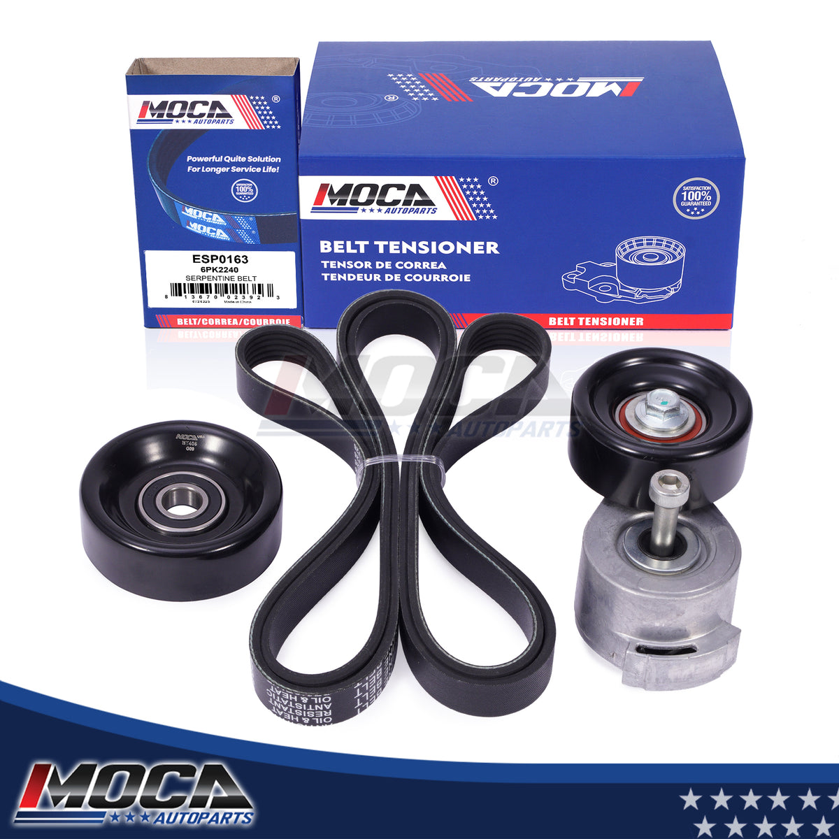 MOCA Serpentine Belt kit - DCK1812K3