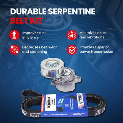 MOCA Serpentine Belt kit - DCK1815K2