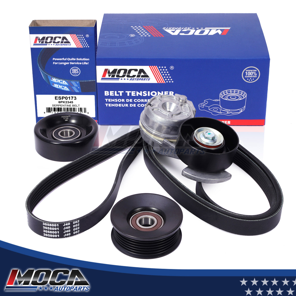 MOCA Serpentine Belt kit - DCK1840K4