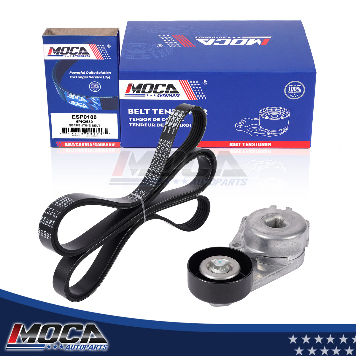 MOCA Serpentine Belt kit - DCK1874K2