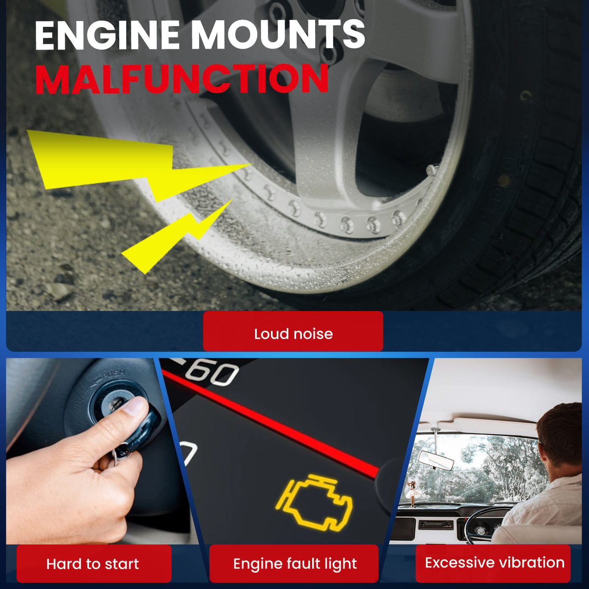 MOCA Engine Mount Kit - EGM4218K4