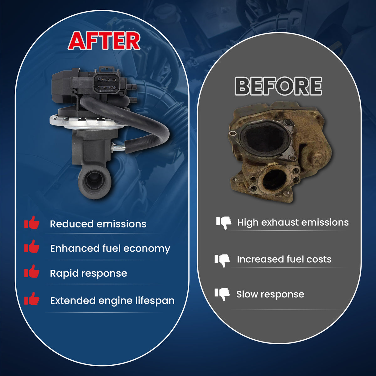 MOCA Exhaust Gas Recirculation EGR Valve - EGR1045