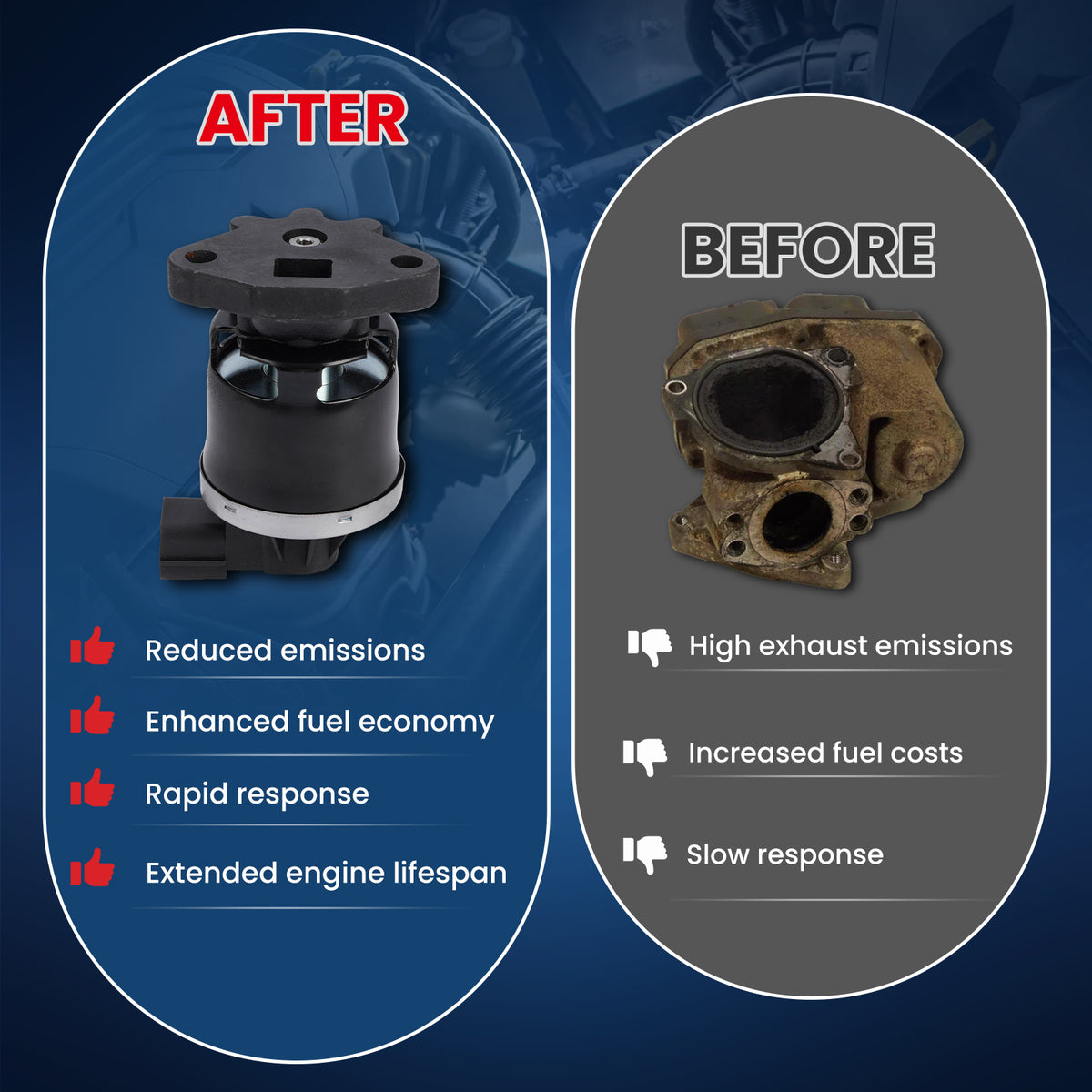 MOCA Exhaust Gas Recirculation EGR Valve - EGR1130
