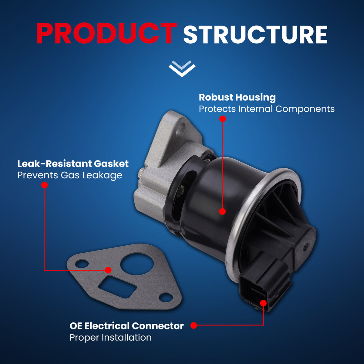 MOCA Exhaust Gas Recirculation EGR Valve - EGR1146