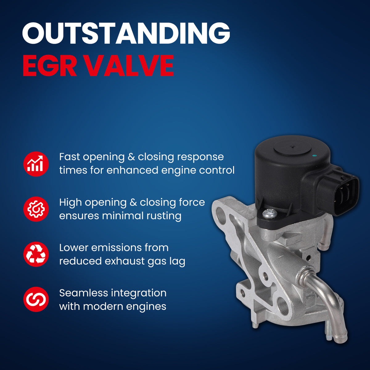 MOCA Exhaust Gas Recirculation EGR Valve - EGR1236