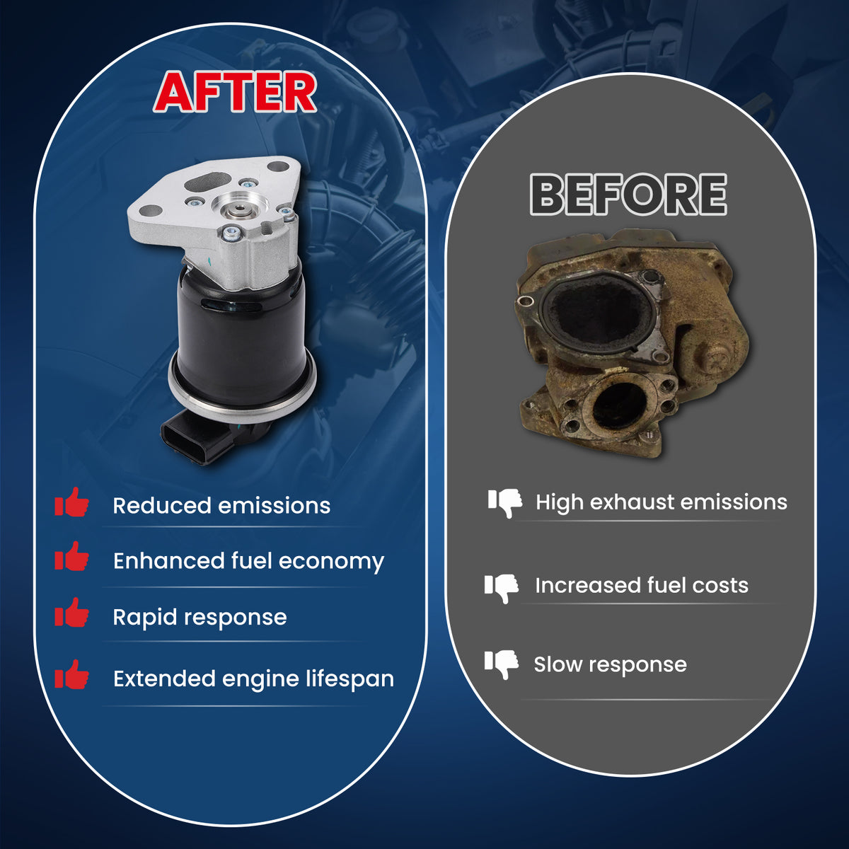 MOCA Exhaust Gas Recirculation EGR Valve - EGR1237