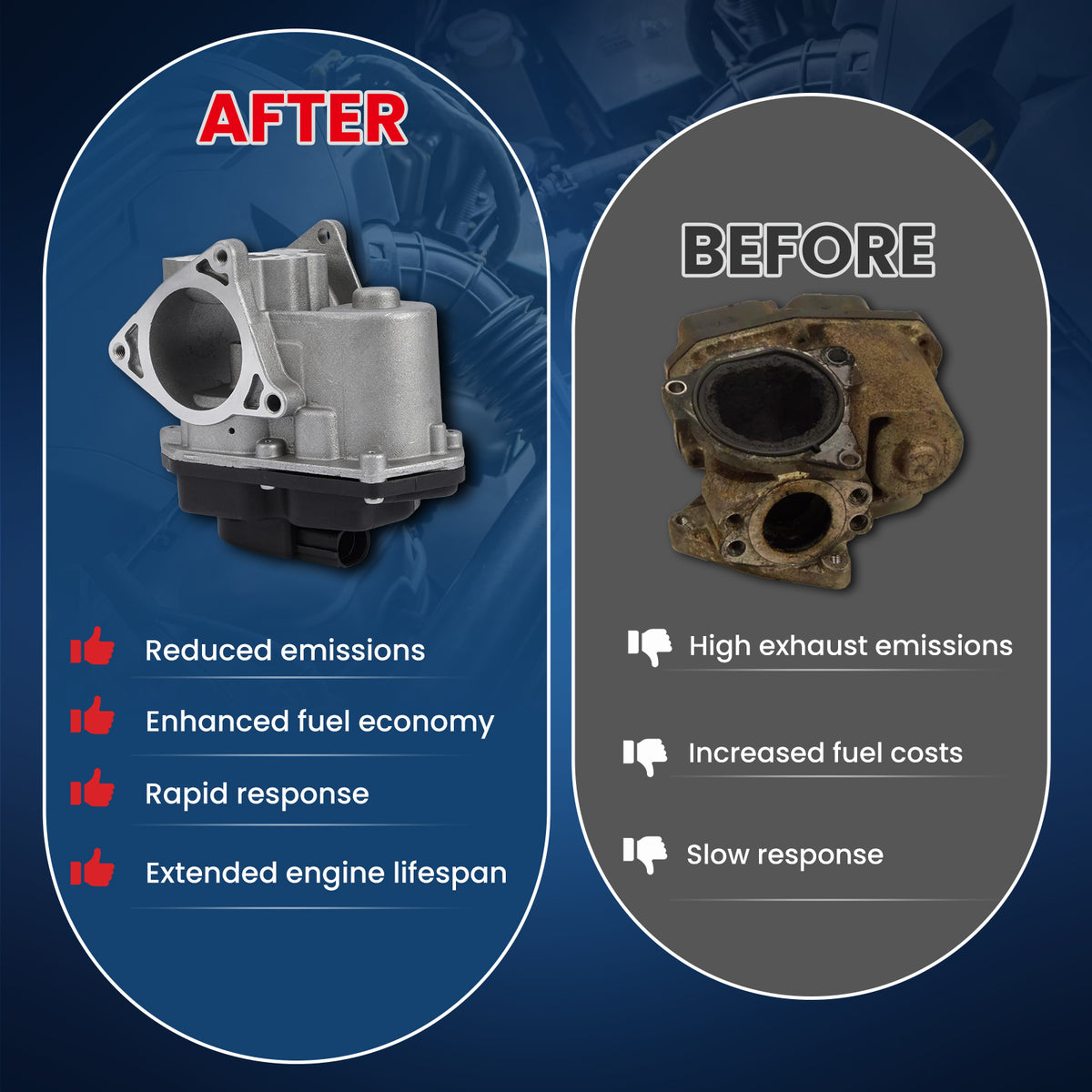 MOCA Exhaust Gas Recirculation EGR Valve - EGR1247