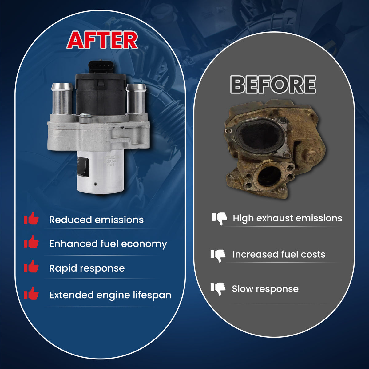 MOCA Exhaust Gas Recirculation EGR Valve - EGR1460