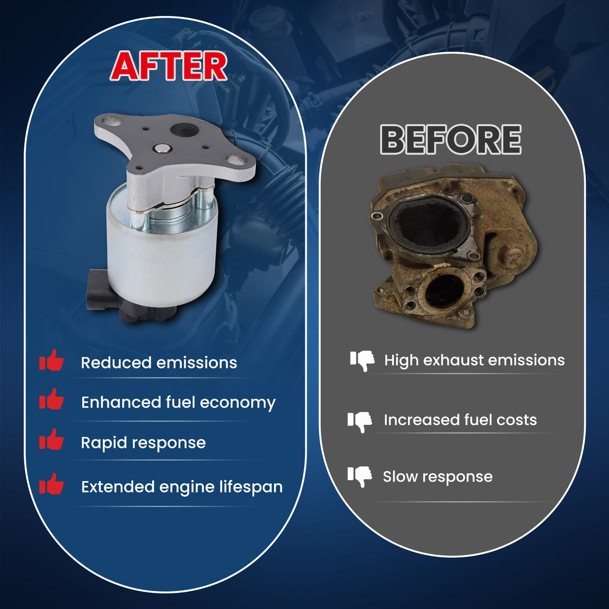 MOCA Exhaust Gas Recirculation EGR Valve - EGR468