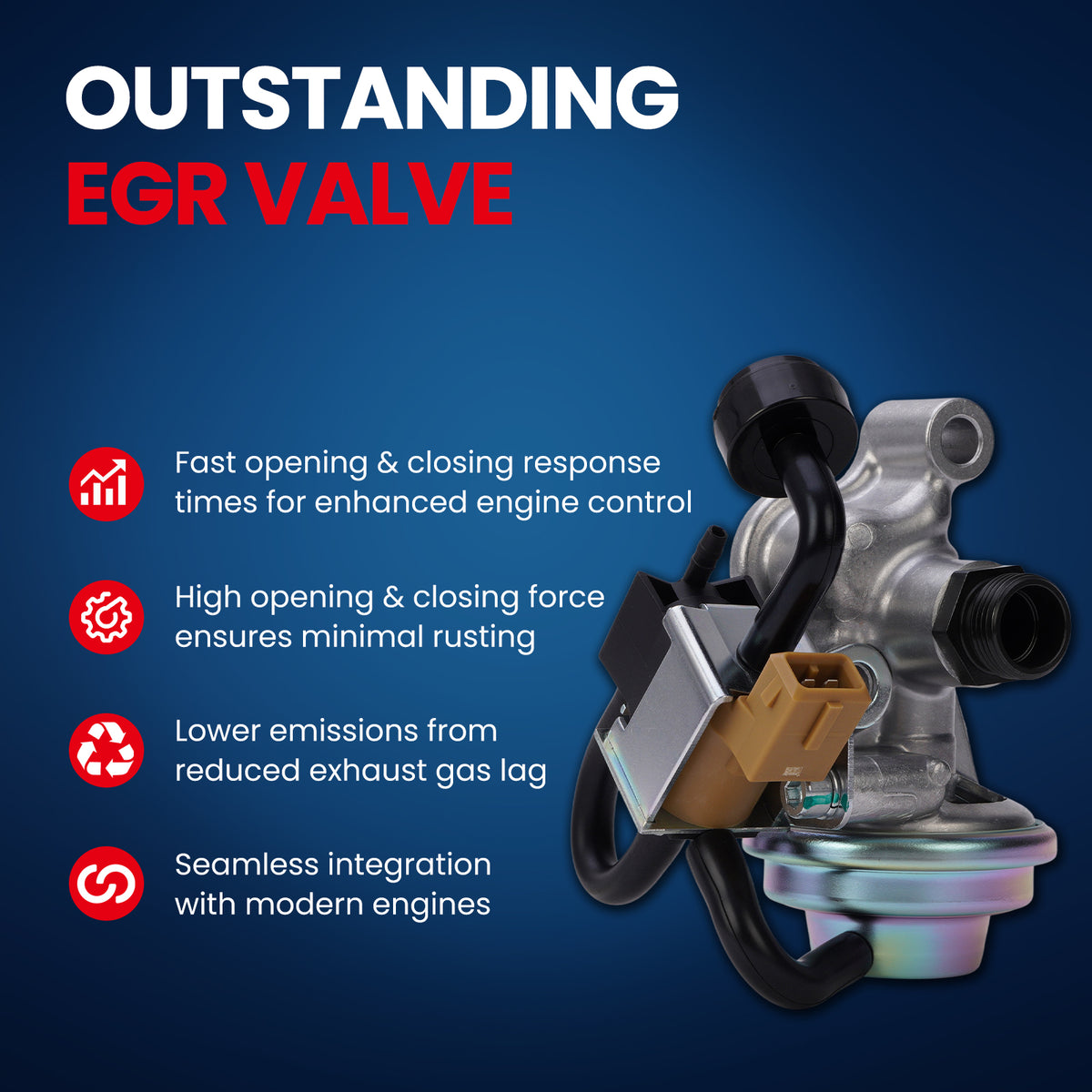 MOCA Exhaust Gas Recirculation EGR Valve - EGR811