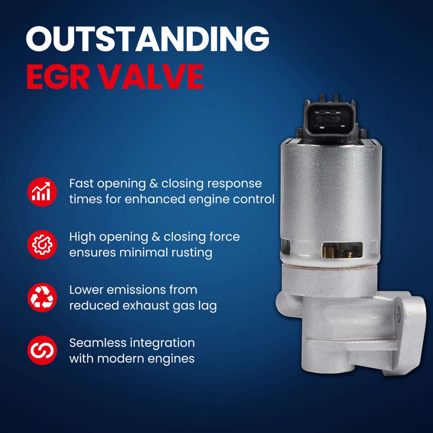 MOCA Exhaust Gas Recirculation EGR Valve - EGR843