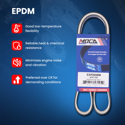 MOCA Serpentine Belt - ESP0098M