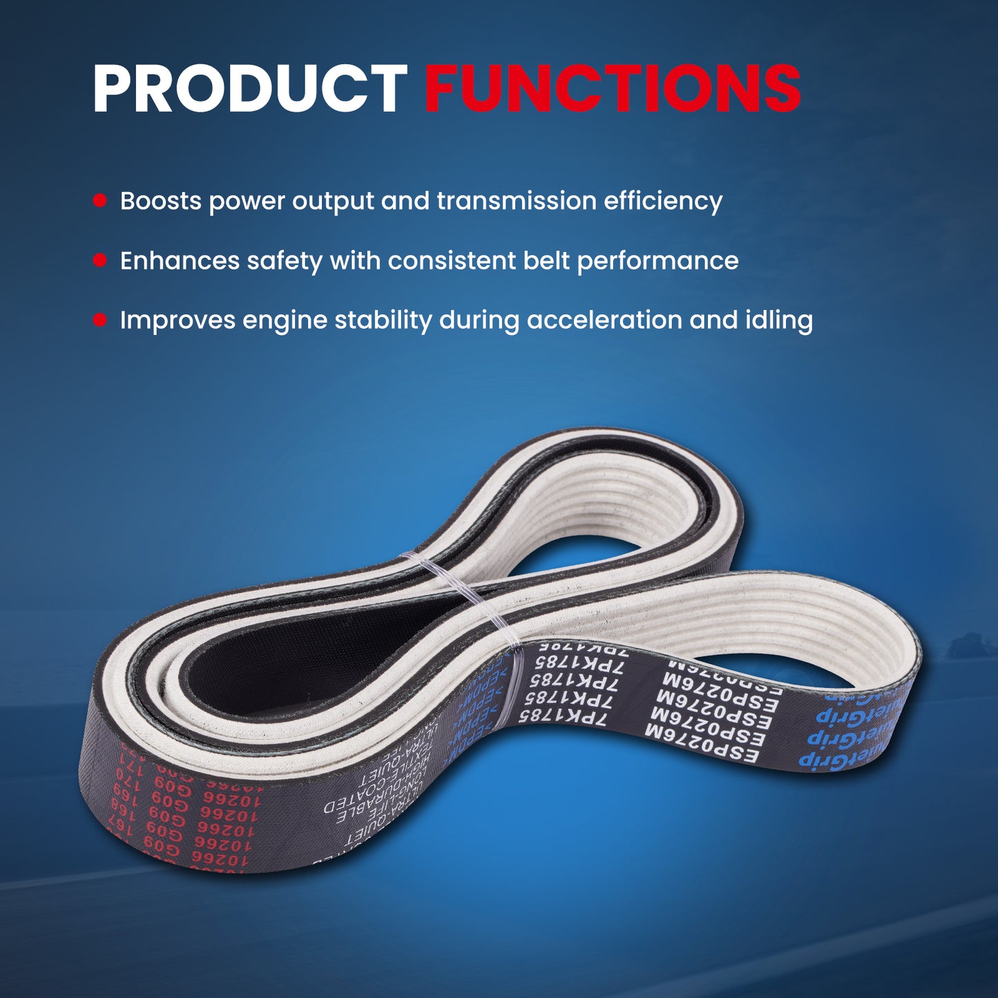 MOCA Serpentine Belt - ESP0276M