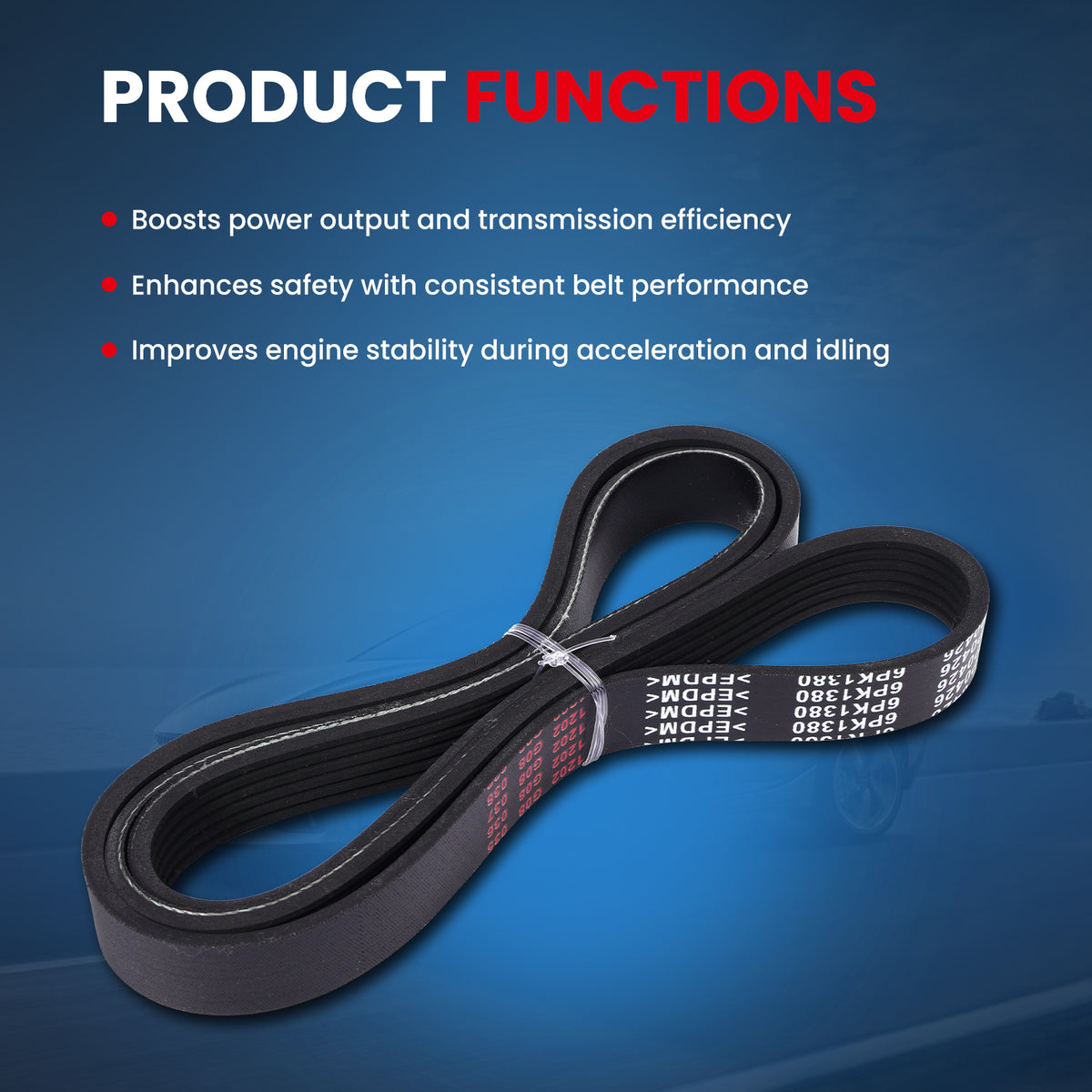 MOCA Serpentine Belt - ESP0426