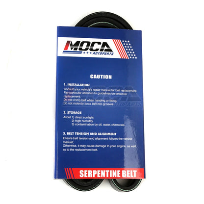 MOCA Serpentine Belt kit - ESP1036K2