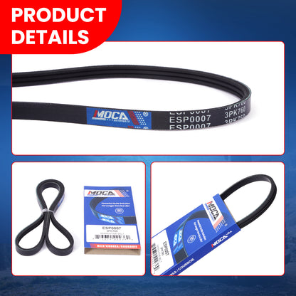 MOCA Serpentine Belt kit - ESP1038K2