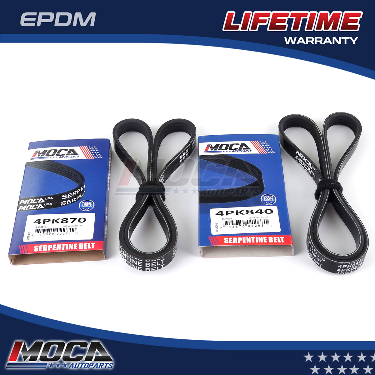 MOCA Serpentine Belt kit - ESP1064K2