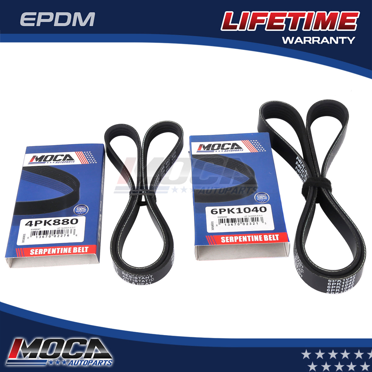 MOCA Serpentine Belt kit - ESP1073K2
