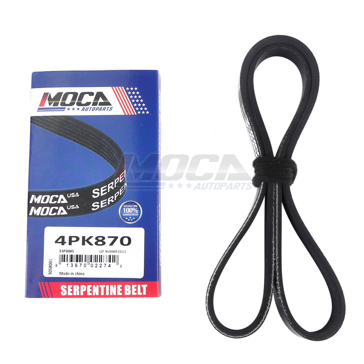 MOCA Serpentine Belt kit - ESP1104K3