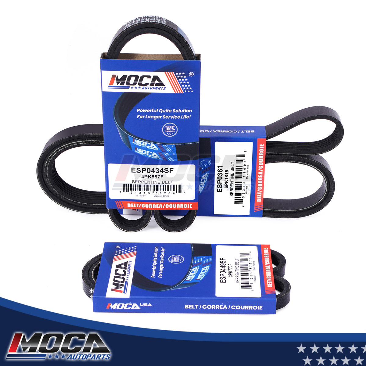 MOCA Serpentine Belt kit - ESP1130K3