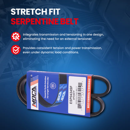 MOCA Serpentine Belt kit - ESP1130K3