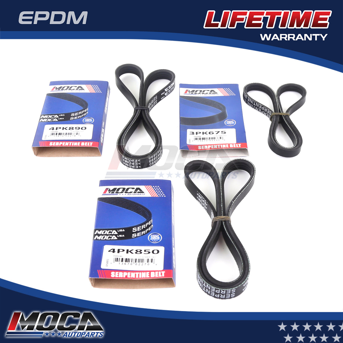 MOCA Serpentine Belt kit - ESP1131K3