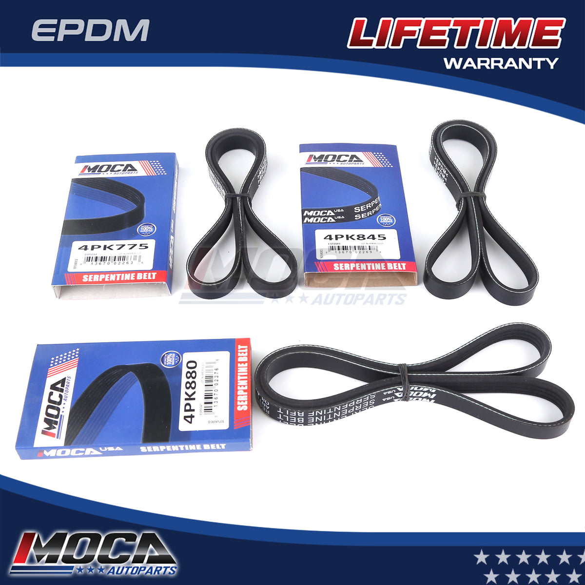 MOCA Serpentine Belt kit - ESP1136K3