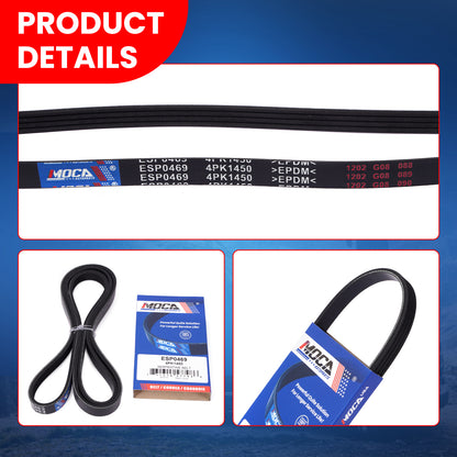 MOCA Serpentine Belt kit - ESP2039K2