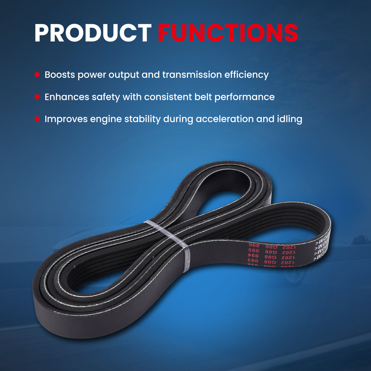 MOCA Serpentine Belt kit - ESP2044K2