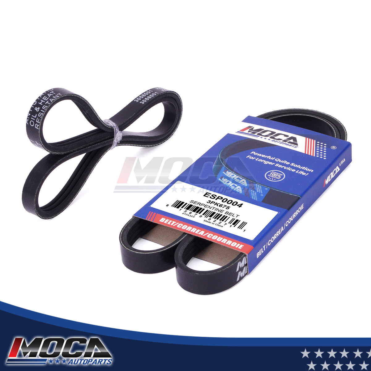 MOCA Serpentine Belt kit - ESP2055K2