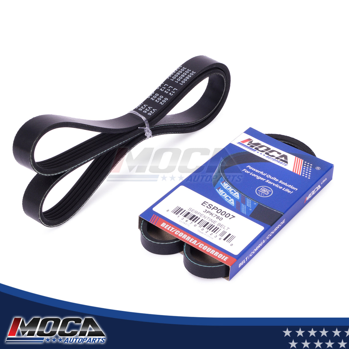 MOCA Serpentine Belt kit - ESP2056K2