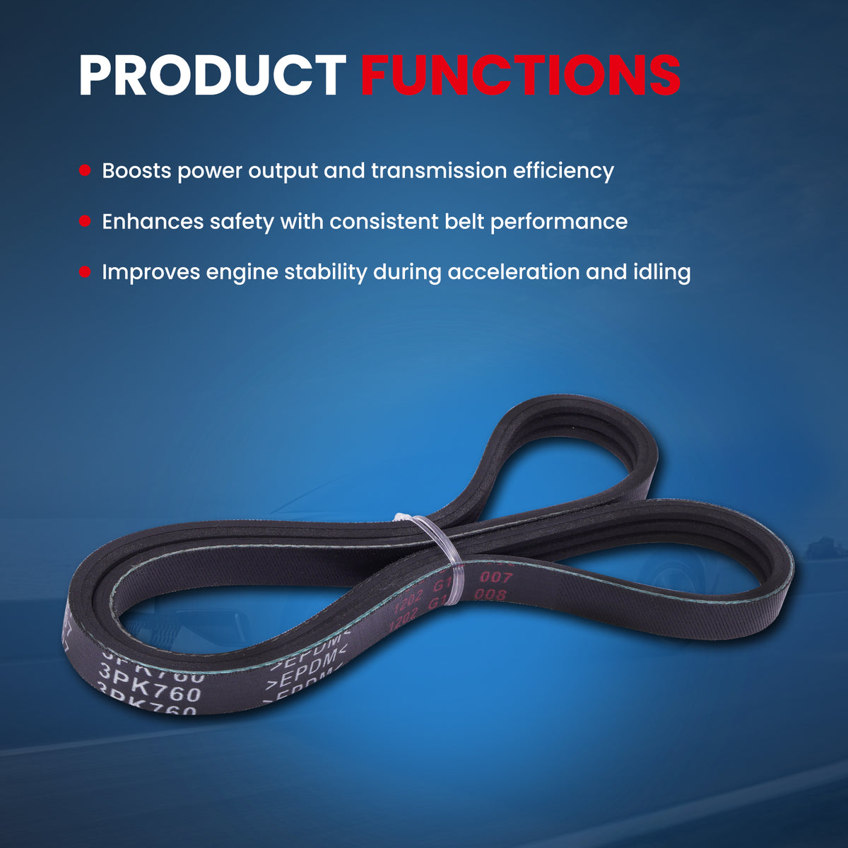 MOCA Serpentine Belt kit - ESP2056K2
