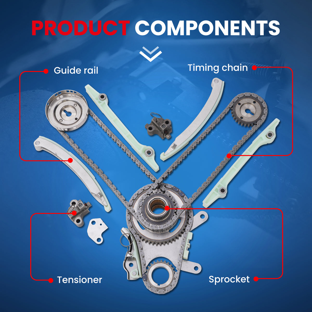 MOCA Engine Timing Chain Kit - ETCK0013